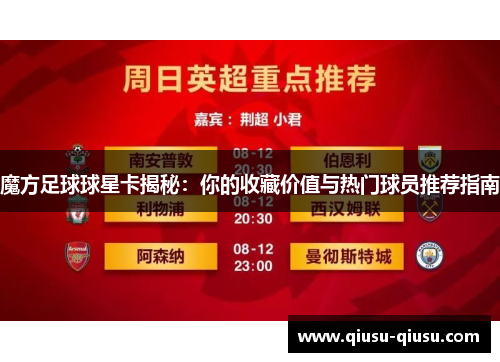 魔方足球球星卡揭秘：你的收藏价值与热门球员推荐指南